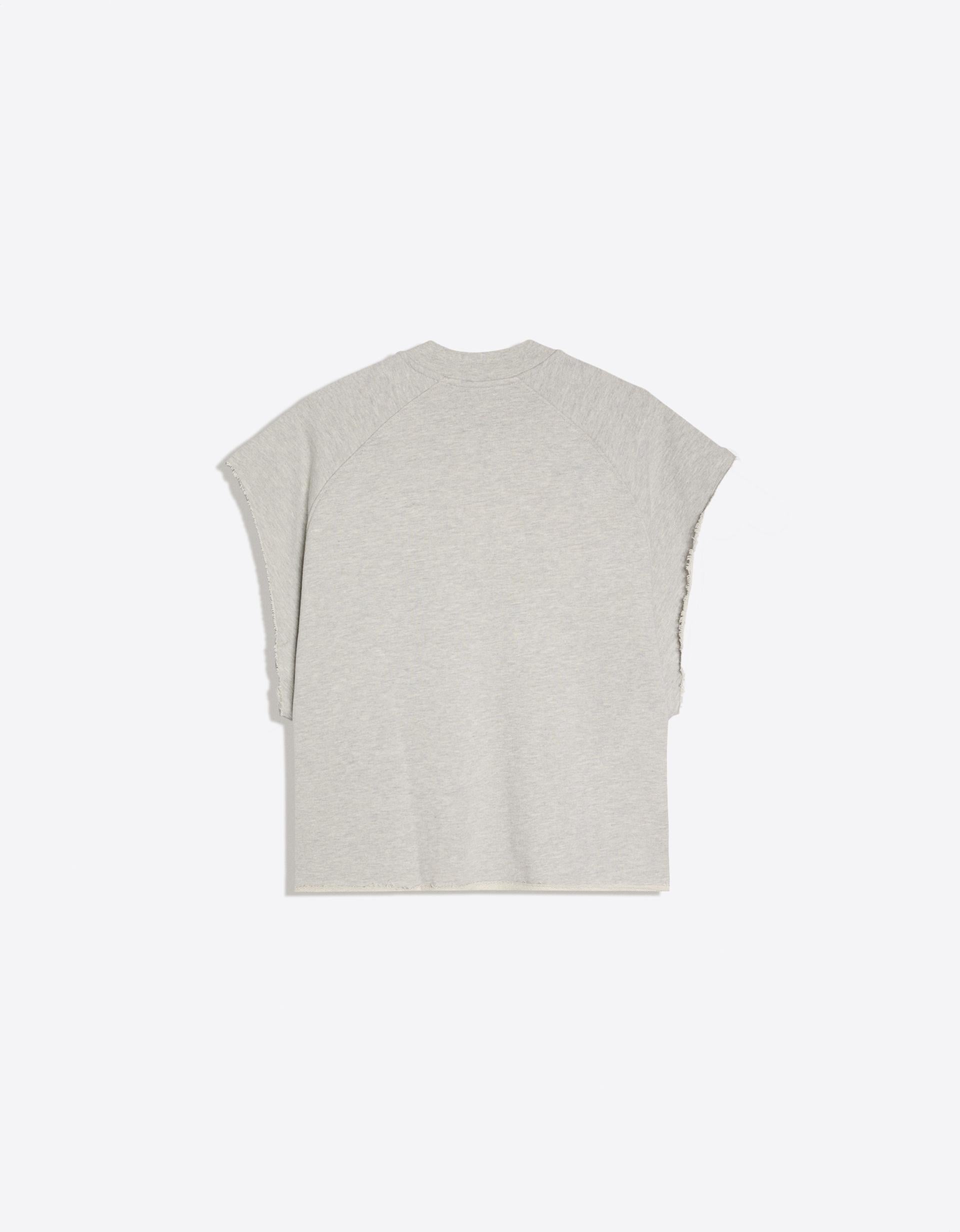 GODSCULTURE Raw Edge Sleeveless Henley