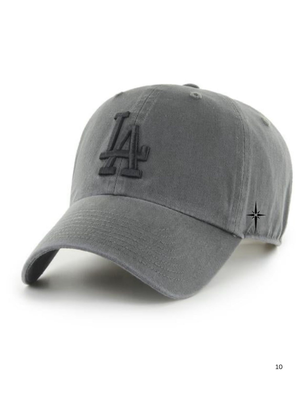 Essential Washed Black Cap – LA Edition