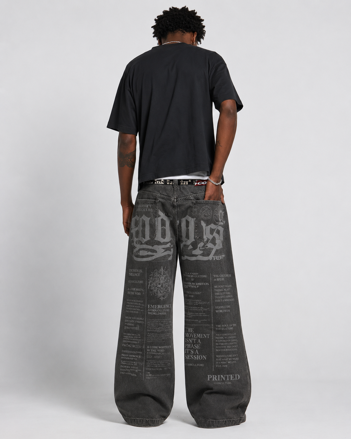 Newspaper Grey Wash Denim