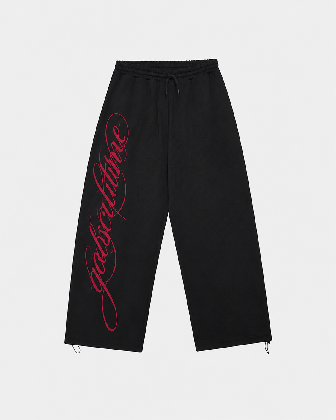 Midnight Script Wide-Leg Sweatpants