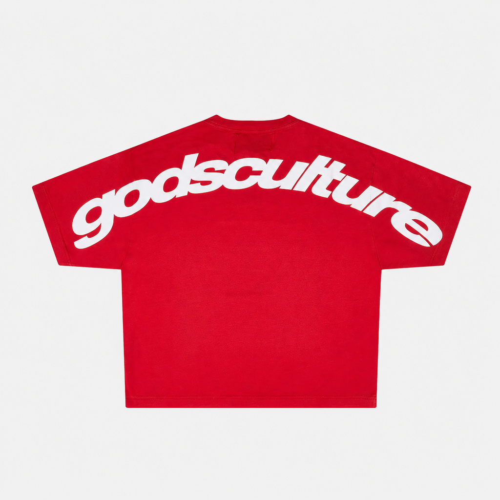 GODSCULTURE Racing Red Tee