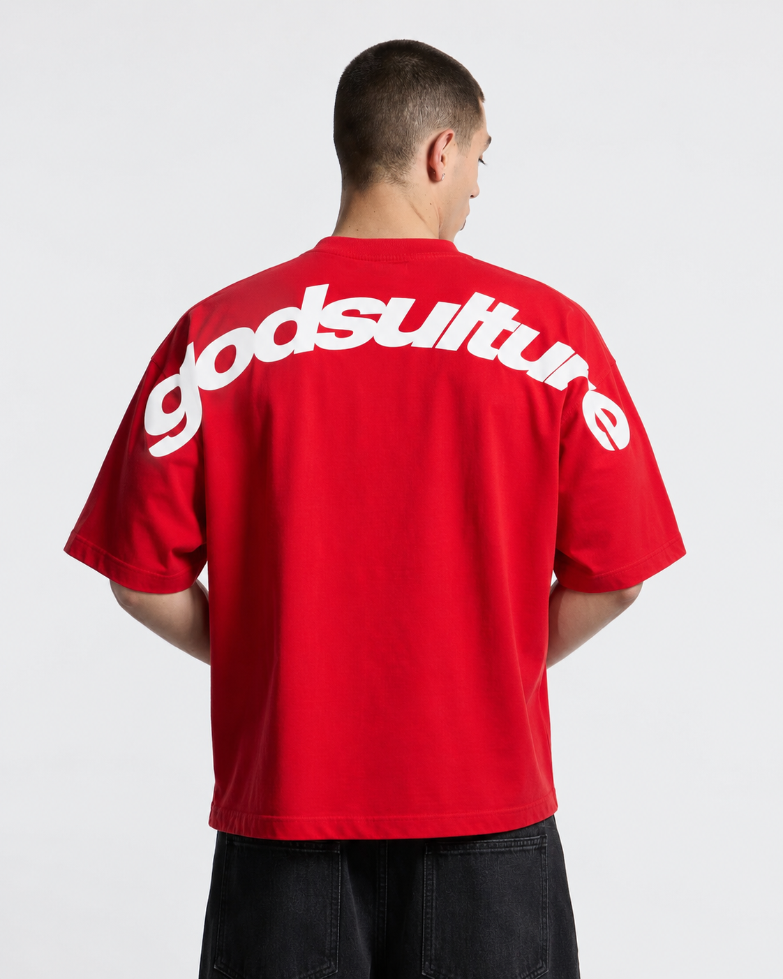 GODSCULTURE Racing Red Tee