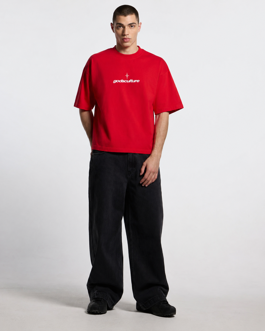GODSCULTURE Racing Red Tee