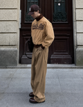 SUEDE-EFFECT JACKET BEIGE