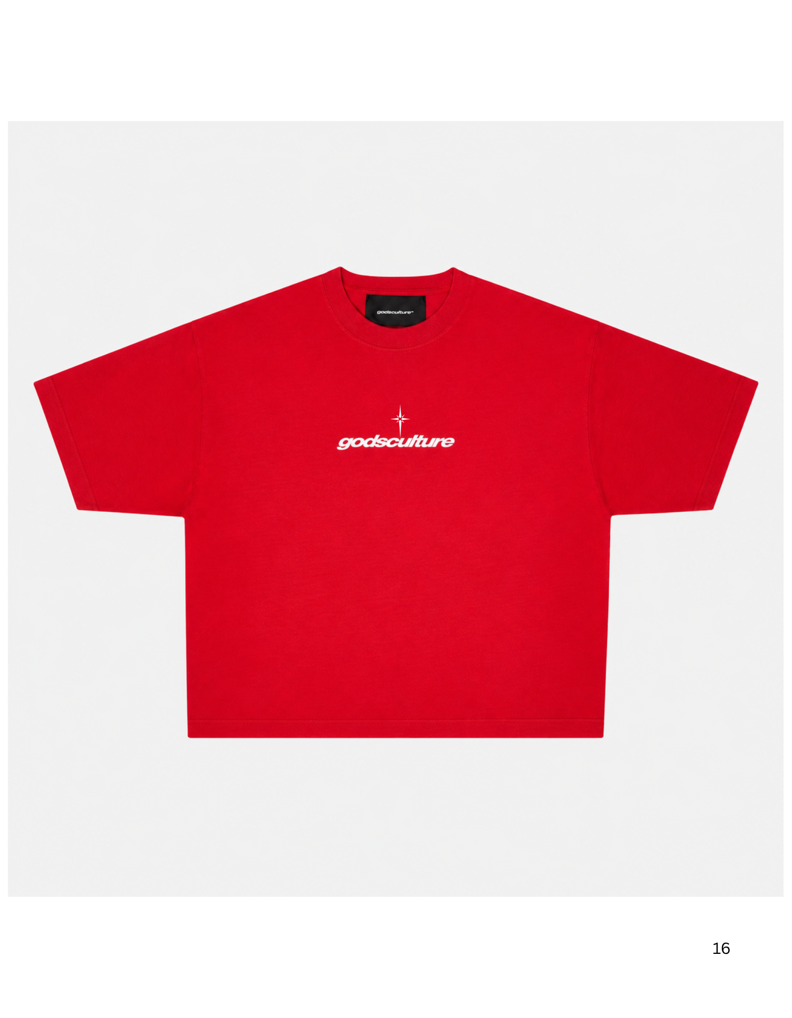 GODSCULTURE Racing Red Tee