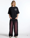 GODSCULTURE Cross Arc Oversized Tee – Black