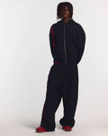 Midnight Script Wide-Leg Sweatpants